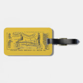 MEDIA Pa. BEDRIJFSENGINEER 1889 Road Grader Bagagelabel (Achterkant horizontaal)