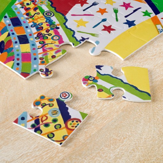 Media, PA Puzzle Legpuzzel (Zijkant)