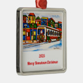Media, Pennsylvania 2025 Kerst Ornament (Rechts)