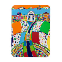 Media, Pennsylvania 3 x 4 magneet