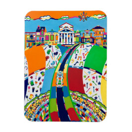 Media, Pennsylvania 3 x 4 magneet