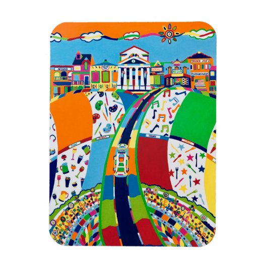 Media, Pennsylvania 3 x 4 magneet (Verticaal)