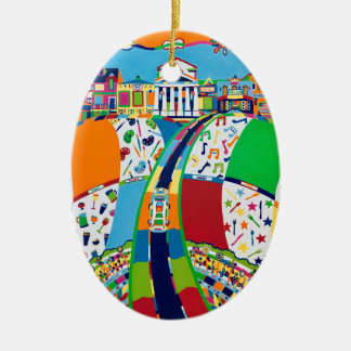 Media Pennsylvania kerstversiering Keramisch Ornament