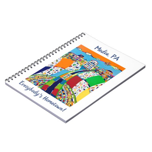 Media, Pennsylvania Notitieboek (Linkerzijde)