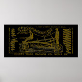 MEDIA PENNSYLVANIA OPERATING ENGINEER 1889 MACHINE POSTER (Voorkant)