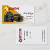 "Media Production" Consultant, filmeditor, video Visitekaartje (Voorkant / Achterkant)