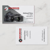 "Media Production" Consultant, filmeditor, video Visitekaartje (Voorkant / Achterkant)