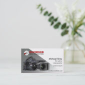 "Media Production" Consultant, filmeditor, video Visitekaartje (Staand voorkant)