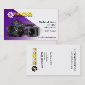 "Media Production" Consultant, filmeditor, video Visitekaartje (Voorkant / Achterkant)