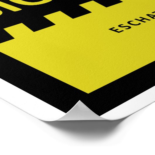 Media zijn het virus poster (Hoek)