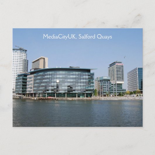 MediaCity - Salford Quays Briefkaart (Voorkant)
