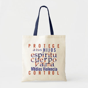Mediageweldcontrole - Gedistilleerde lichaampjes - Tote Bag