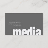 Mediagroep - visitekaartjes (Achterkant)