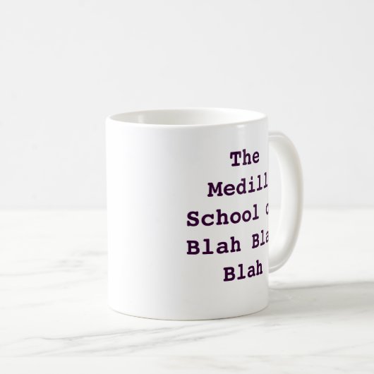 Medial: Blah Blah Blah Koffiemok (Voorkant rechts)