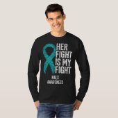 Median Arcuate Ligament Syndrome Her Fight Is My F T-shirt (Voorkant volledig)