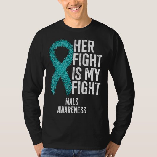 Median Arcuate Ligament Syndrome Her Fight Is My F T-shirt (Voorkant)