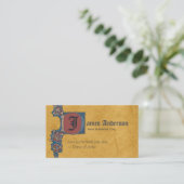 Mediane belichting Bute CC0263 Voeg uw initiaal to Visitekaartje (Staand voorkant)