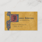 Mediane belichting Bute CC0263 Voeg uw initiaal to Visitekaartje (Voorkant)