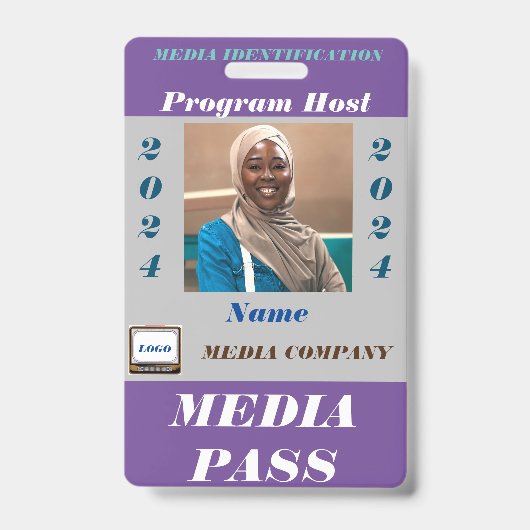 Mediapas Badge (Voorkant)