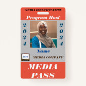 Mediapas Badge (Voorkant)