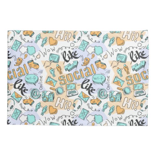 Mediapatroonkussens Kussensloop (Achterkant)