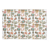 Mediapatroonpatroonkussen voor retro kussensloop (Voorkant)