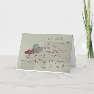 Mediation van mijn hart bedankkaart