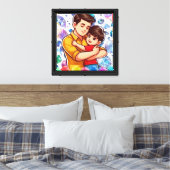 Mediatype: Premium omwikkelde canvas Afdruk (Insitu (Slaapkamer))