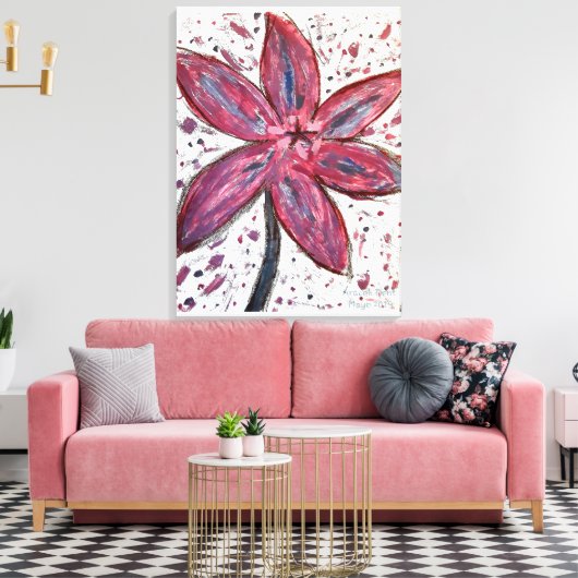 Mediatype: Premium Wrapped Canvas (gloss) (Insitu (Woonkamer))