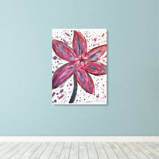 Mediatype: Premium Wrapped Canvas (gloss) (Insitu (Houten vloer))