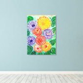 Mediatype: Premium Wrapped Canvas (gloss) Afdruk (Insitu (Houten vloer))