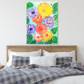 Mediatype: Premium Wrapped Canvas (gloss) Afdruk (Insitu (Slaapkamer))