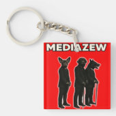 Mediazew Acryl Sleutelhanger (Voorkant)