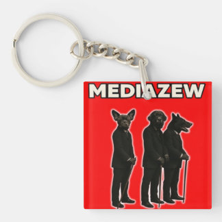 Mediazew Acryl Sleutelhanger