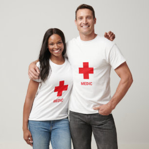 MEDIC & EHBO, Kruis, Ambulance, Dokter  T-shirt