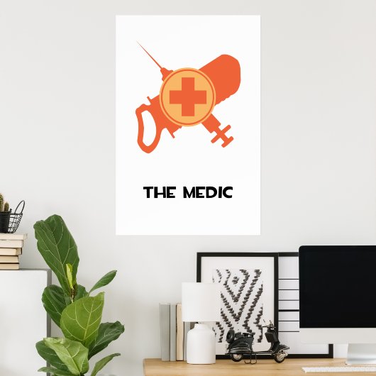 Medic! Poster (Thuiskantoor)