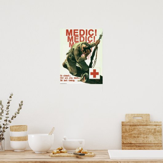 Medic! Poster (Keuken)