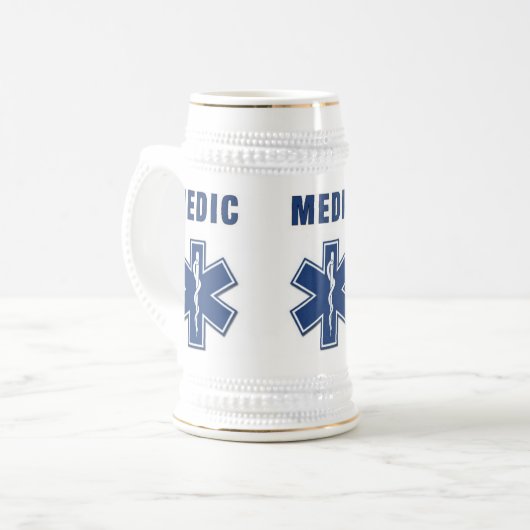 Medic Ster van leven Bierpul (Voorkant links)