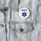 Medic Ster van leven Ronde Button 5,7 Cm (In situ)