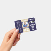 Medica Photo ID Donkerblauw Badge (Handheld)