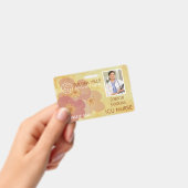 Medica Photo ID Zachte Bloemhartjes Badge (Handheld)