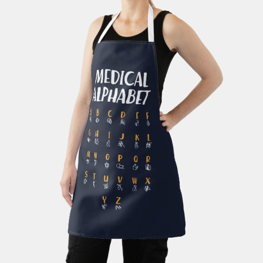 Medical Alphabet Schort (Insitu)