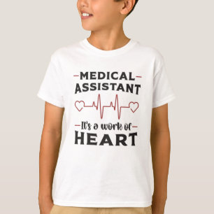 Medical Assistant Heart Doctor Medicine Funny T-shirt