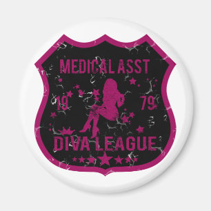 Medical Asst Diva League Magneet