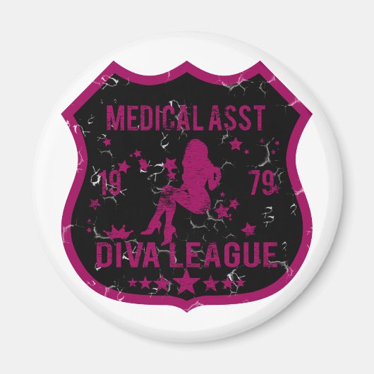 Medical Asst Diva League Magneet (Voorkant)