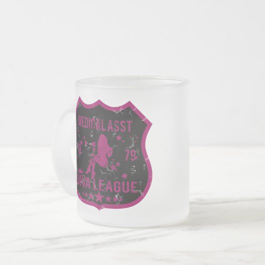 Medical Asst Diva League Matglas Koffiemok (Voorkant links)