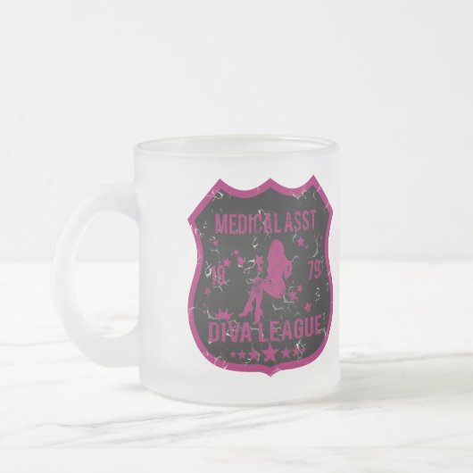 Medical Asst Diva League Matglas Koffiemok (Links)