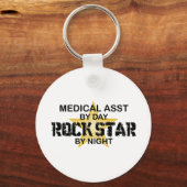 Medical Asst Rock Star Sleutelhanger (Voorkant)