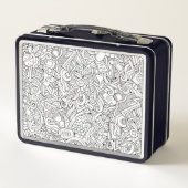 Medical B&W-patroon (Achterkant)