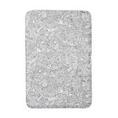 Medical B&W-patroon Badmat (Voorkant Verticaal)
